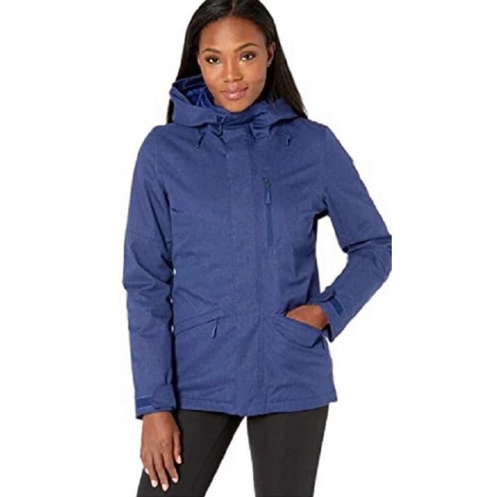 North‎ Face Women's S Thermoball Eco Snow Triclimate 3 in 1 Jacket Heather Blue